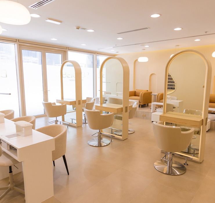 Beige Beauty treatment room